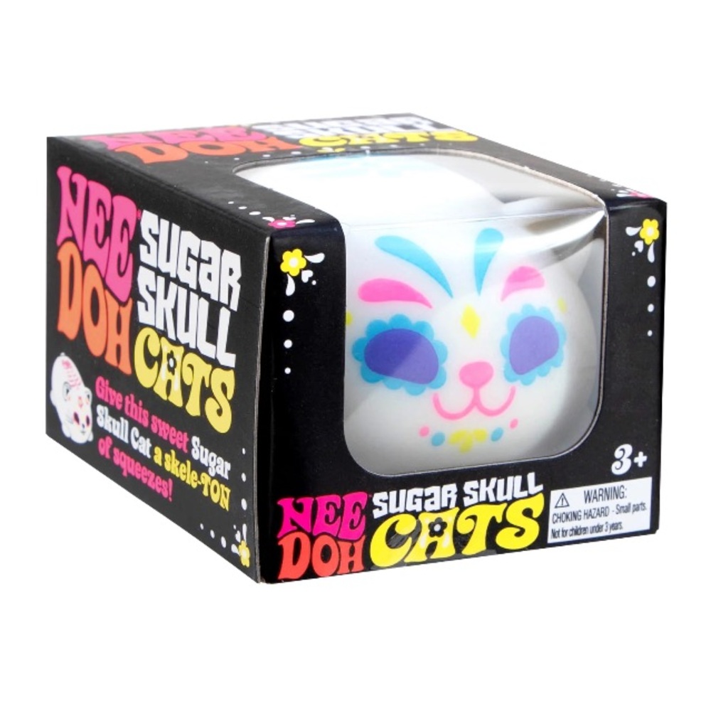 Glow in the Dark NEEDOH SUGAR SKULL COOL CATS